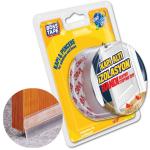 Bas de porte avec adhésif 3M - Bourrelet Transparent