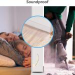 Bas de porte avec adhésif 3M - Bourrelet Transparent