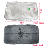 Pare-soleil de Voiture – Modèle Parapluie pour Pare-brise Avant