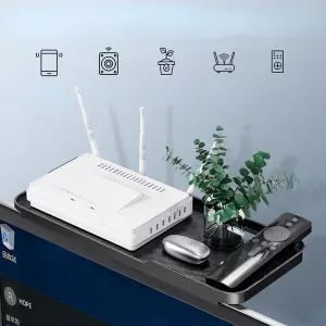 Adjustable TV Screen Top Shelf Computer Monitor Desktop Display