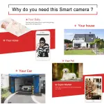 High Quality CCTV Wifi Camera with Carte and 65G Memories