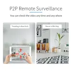 High Quality CCTV Wifi Camera with Carte and 65G Memories