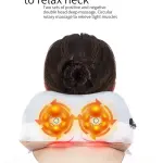 Coussin de Massage Cervical Électrique USB – Forme U