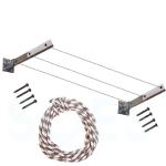 Seche Linge Mural et Pliable - GRIS