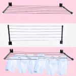 Seche Linge Mural et Pliable - GRIS