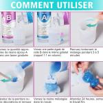 Resine epoxy 2x500ml - Transparent - Fabrication de bijoux