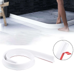 Barrière d'eau en silicone pour douche plan de travail, évier-2mt