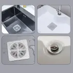 Lot de 10 attrape cheveux autocollants jetables