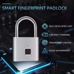 Keyless Smart Fingerprint Padlock - Rechargeable