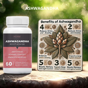 كبسولات اشواغاندا (60 كبسولة) ASHWAGANDHA