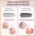 Exfoliant électrique des callosités- Rechargeable