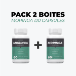 PACK 2 BOITES MORINGA (120 CAPSULES)