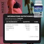 Keto Slim Pro Perte de poids 60 capsules