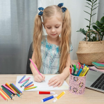 Coffret de Dessin Professionnel 208 Pièces pour Enfants