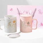 Coffret Duo Mugs King & Queen