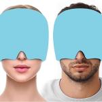 masque et thérapie par le froid, Compresse glacée en gel pour soulager la migraine