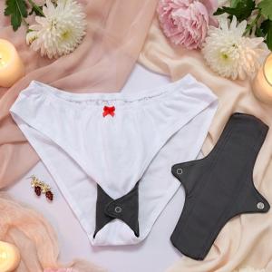 Serviette hygiénique lavable - Large