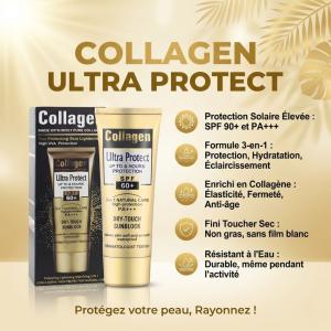 Crème solaire Collagen Ultra Protect SPF 90+ de 100 ml