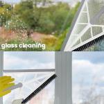 2 in 1 V Shaped Bathroom Cleaning Brush