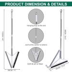 2 in 1 V Shaped Bathroom Cleaning Brush