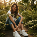 Baskets  – Nouvelle Collection Mars 2026 – Blanc & Or