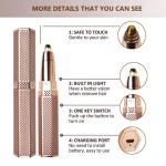 Tondeuse à poils de nez pour femmes 4 en 1