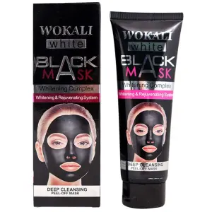 Black mask pour visage