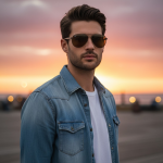 LUNETTES CHIC RAY BAN AVEC ETUI ELEGENT