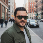 LUNETTES CHIC CARERAA  DEUX COULEURS AVEC ETUI  ELEGENT